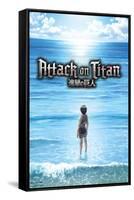 Attack on Titan: Season 3 - Ocean-Trends International-Framed Stretched Canvas