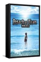 Attack on Titan: Season 3 - Ocean-Trends International-Framed Stretched Canvas