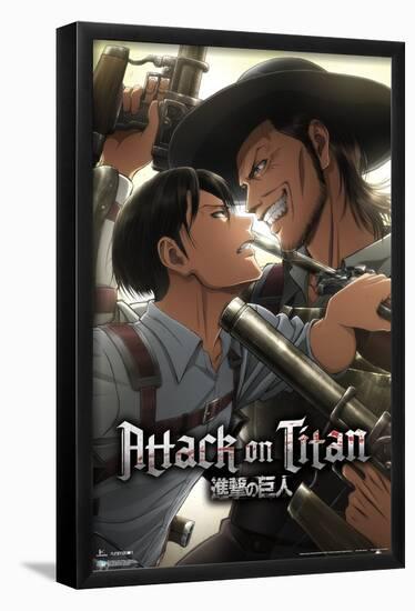 Attack on Titan: Season 3 - Stalemate-Trends International-Framed Poster