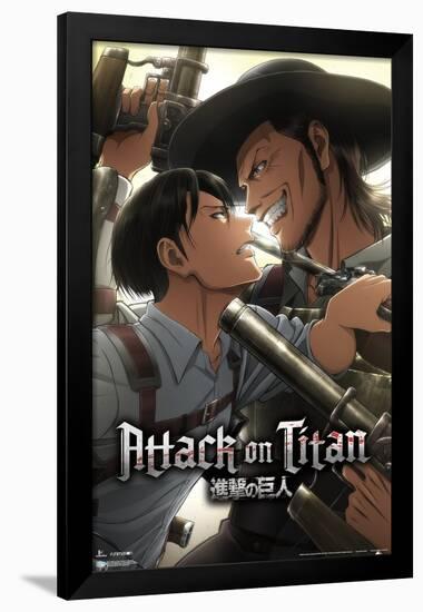 Attack on Titan: Season 3 - Stalemate-Trends International-Framed Poster