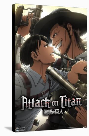 Attack on Titan: Season 3 - Stalemate-Trends International-Stretched Canvas