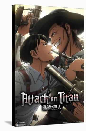 Attack on Titan: Season 3 - Stalemate-Trends International-Stretched Canvas