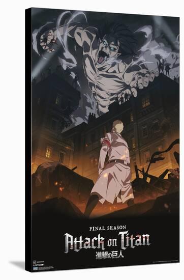 Attack on Titan: Season 4 - Key Visual 1-Trends International-Stretched Canvas