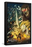 Attack on Titan: Season 4 - Key Visual 3-Trends International-Framed Poster