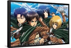 Attack on Titan - Swords-Trends International-Framed Poster