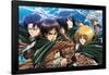 Attack on Titan - Swords-Trends International-Framed Poster