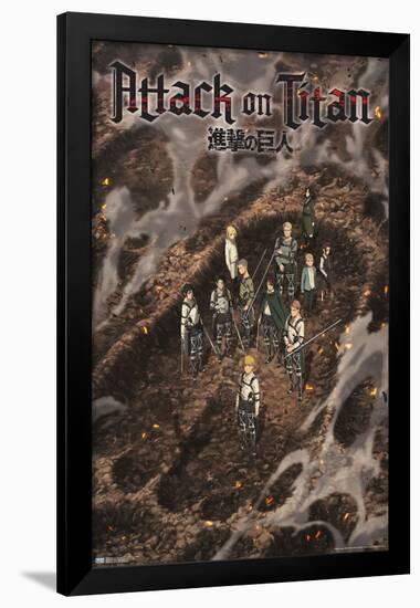Attack on Titan: The Final Season - Part 3 Teaser-Trends International-Framed Poster