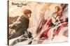 Attack on Titan - Wind-Trends International-Stretched Canvas