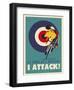 Attack-Spencer Wilson-Framed Art Print