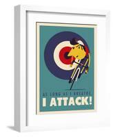 Attack-Spencer Wilson-Framed Art Print