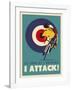 Attack-Spencer Wilson-Framed Art Print