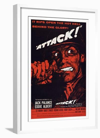 Attack!-null-Framed Art Print