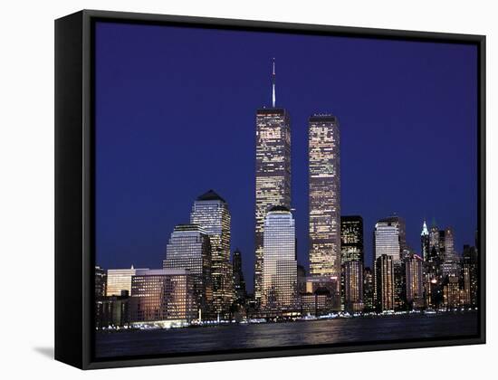 Attacks Trade Center-Mark Lennihan-Framed Stretched Canvas