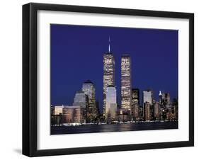 Attacks Trade Center-Mark Lennihan-Framed Premium Photographic Print