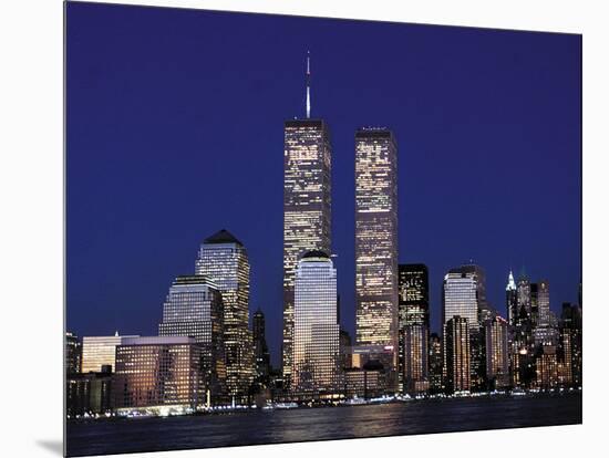 Attacks Trade Center-Mark Lennihan-Mounted Photographic Print