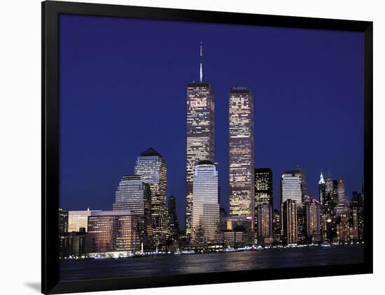 Attacks Trade Center-Mark Lennihan-Framed Photographic Print