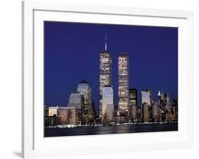 Attacks Trade Center-Mark Lennihan-Framed Photographic Print