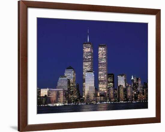 Attacks Trade Center-Mark Lennihan-Framed Photographic Print