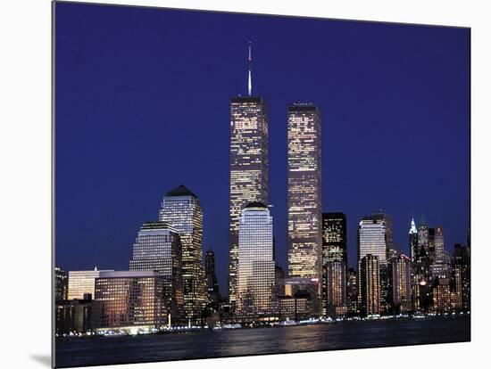 Attacks Trade Center-Mark Lennihan-Mounted Photographic Print