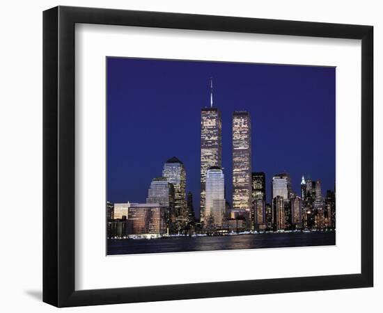 Attacks Trade Center-Mark Lennihan-Framed Photographic Print