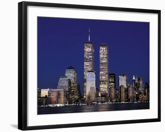 Attacks Trade Center-Mark Lennihan-Framed Photographic Print