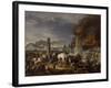 Attaque et prise de la ville de Ratisbonne par le maréchal Lannes le 23 avril 1809-Charles Thevenin-Framed Giclee Print