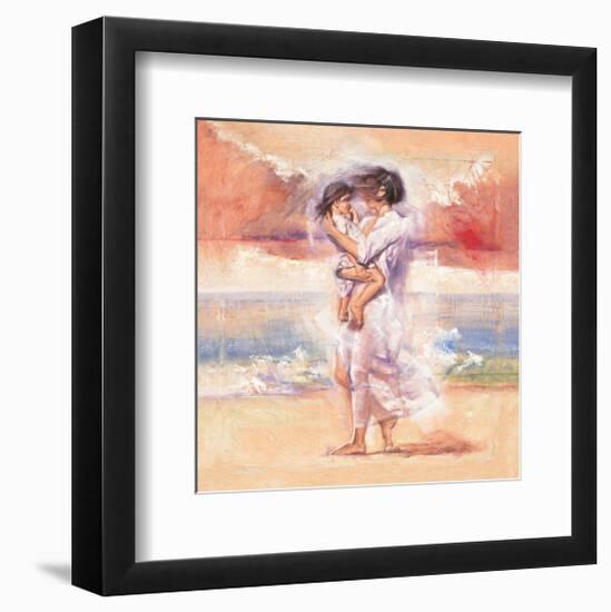 Attectionate Embrace-Talantbek Chekirov-Framed Art Print