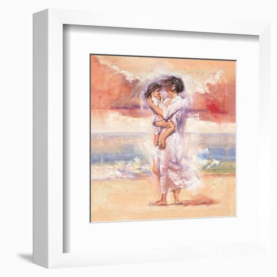 Attectionate Embrace-Talantbek Chekirov-Framed Art Print