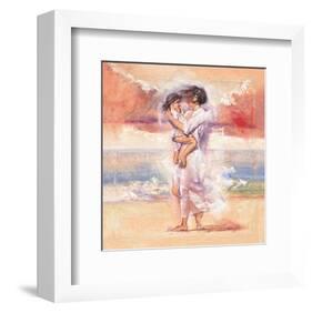 Attectionate Embrace-Talantbek Chekirov-Framed Art Print