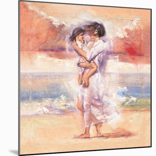 Attectionate Embrace-Talantbek Chekirov-Mounted Art Print