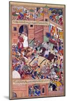 Attempt on the Life of Akbar the Great at Delhi, 1564-Science Source-Mounted Giclee Print
