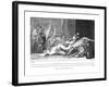 Attempt to Exorcise Evil Spirits Possessing a Patient in San Spirito Hospital, Rome, 1792-Henry Fuseli-Framed Giclee Print