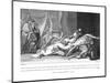 Attempt to Exorcise Evil Spirits Possessing a Patient in San Spirito Hospital, Rome, 1792-Henry Fuseli-Mounted Premium Giclee Print