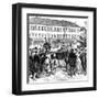 Attempted Assasination of Wilhelm I-null-Framed Art Print