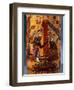 Attendants Bringing Offerings of Food, Decoration from a Cylindrical Vase from Palenque, 559-950-null-Framed Giclee Print