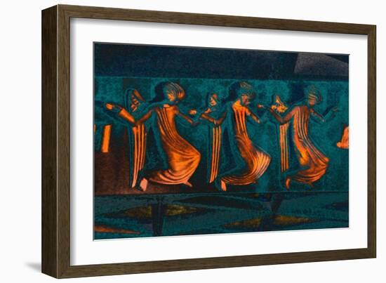 Attending the Annunciation, from the Series Annunciation, 2016-Joy Lions-Framed Giclee Print