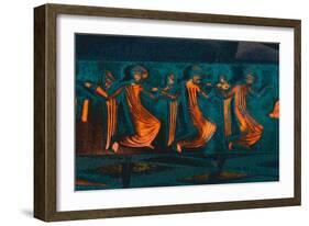 Attending the Annunciation, from the Series Annunciation, 2016-Joy Lions-Framed Giclee Print