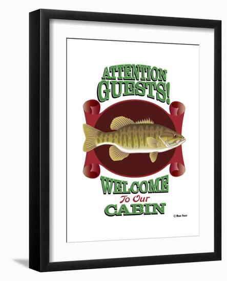 Attention Guests-Mark Frost-Framed Giclee Print