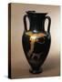 Attic Amphora Representing Winged Eros with Lyre and Dog at His Feet-null-Stretched Canvas