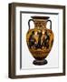 Attic Black-Figure Neck Amphora with Achilles and Ajax Gaming before Athena-null-Framed Photographic Print