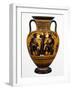 Attic Black-Figure Neck Amphora with Achilles and Ajax Gaming before Athena-null-Framed Photographic Print