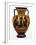 Attic Black-Figure Neck Amphora with Achilles and Ajax Gaming before Athena-null-Framed Photographic Print