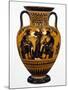 Attic Black-Figure Neck Amphora with Achilles and Ajax Gaming before Athena-null-Mounted Photographic Print