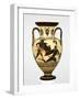 Attic Black-Figure Neck Amphora with Two Warriors Battling-null-Framed Photographic Print