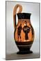 Attic Black-Figure Olpe Depicting Athena Confronting Poseidon, 6th Century BC-Amasis Painter-Mounted Giclee Print