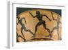 Attic Kyathos Amphora Depicting Athletes Running in a Race, Vulci Archaeological Naturalistic Park-null-Framed Giclee Print