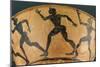 Attic Kyathos Amphora Depicting Athletes Running in a Race, Vulci Archaeological Naturalistic Park-null-Mounted Giclee Print