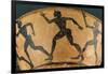 Attic Kyathos Amphora Depicting Athletes Running in a Race, Vulci Archaeological Naturalistic Park-null-Framed Giclee Print