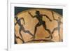 Attic Kyathos Amphora Depicting Athletes Running in a Race, Vulci Archaeological Naturalistic Park-null-Framed Giclee Print