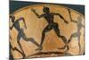 Attic Kyathos Amphora Depicting Athletes Running in a Race, Vulci Archaeological Naturalistic Park-null-Mounted Giclee Print